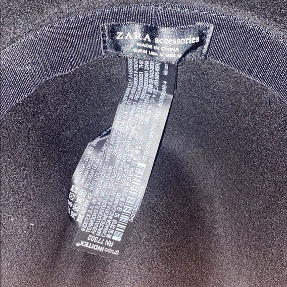 Zara black felt fedora - Picture 2 of 3